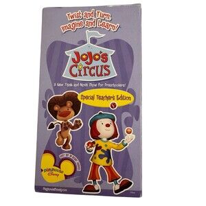 VHS: JoJo’s Circus: Special Teacher’s Edition: Disney Playhouse 2 Episodes